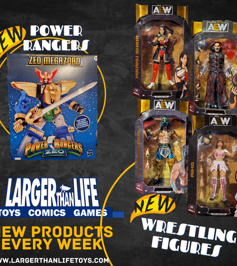 New Products January| Anime Figures, Horror Figures, TMNT Funko Pops | Larger Than Life Toys and Comics