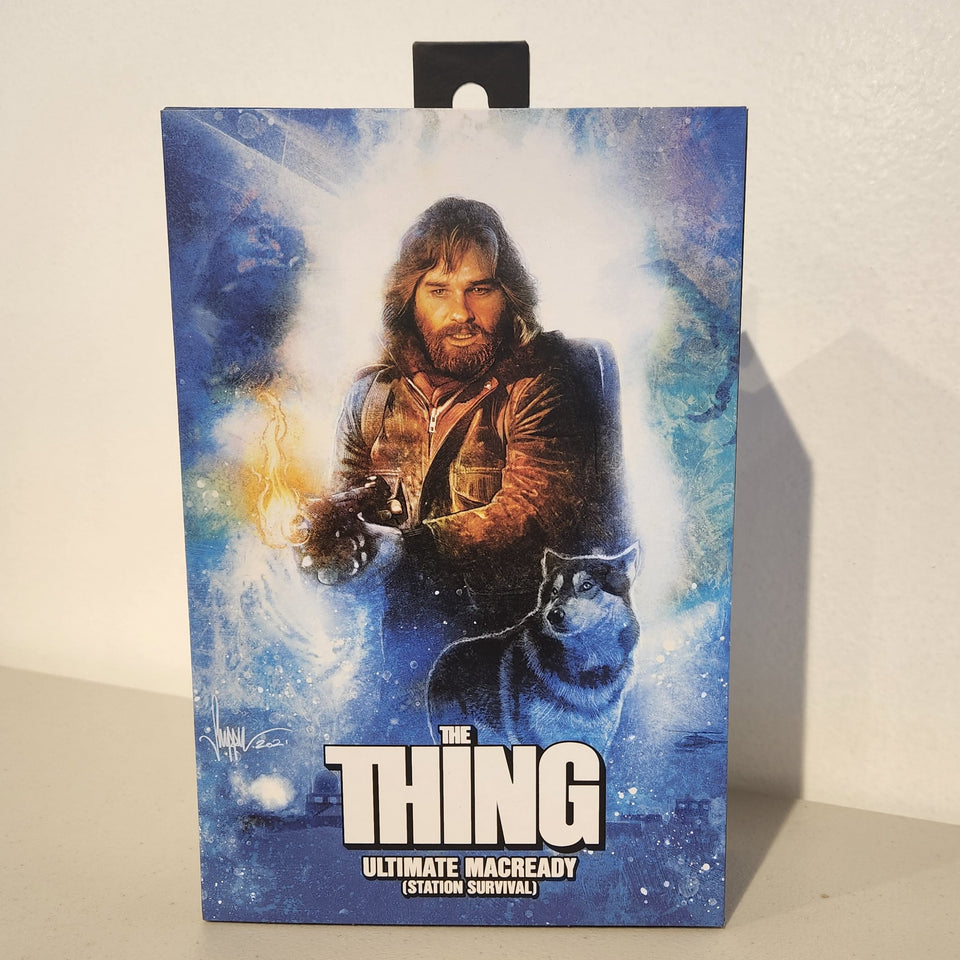 The Thing Action Figure - Ultimate Survival Station MacReady  7 inch The Thing Figure __________________$45.00