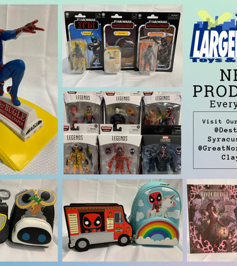New Products JUNE | Larger Than Life Toys & Comics