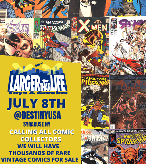 Event | JULY 8TH | VINTAGE COMIC COLLECTIONS FOR SALE
