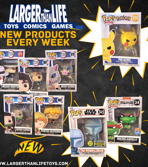 New Products May| Funko, Disney Apparel, Loungefly | Larger Than Life Toys and Comics