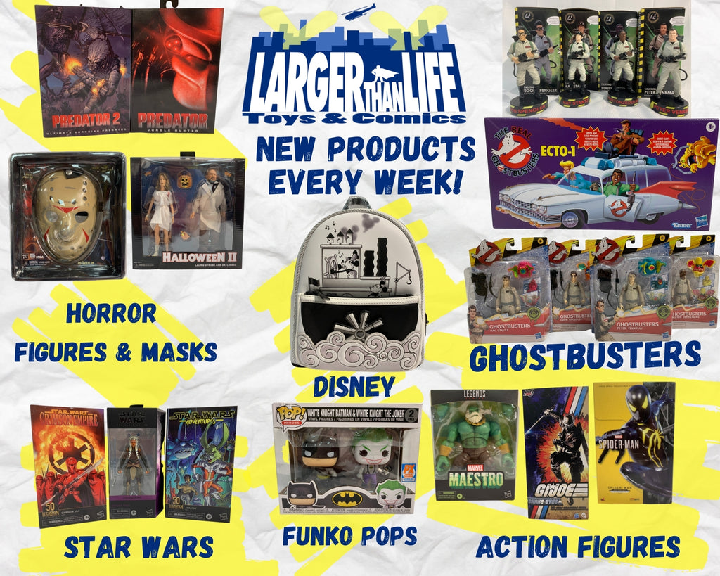 New Products August| Ghostbuster Figures, Horror Figures, Predator Fig ...