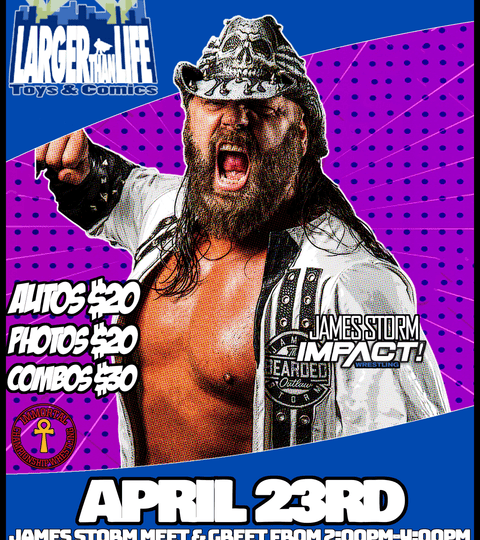 Event | April 23rd | James Storm IMPACT Wrestling In-Store Signing