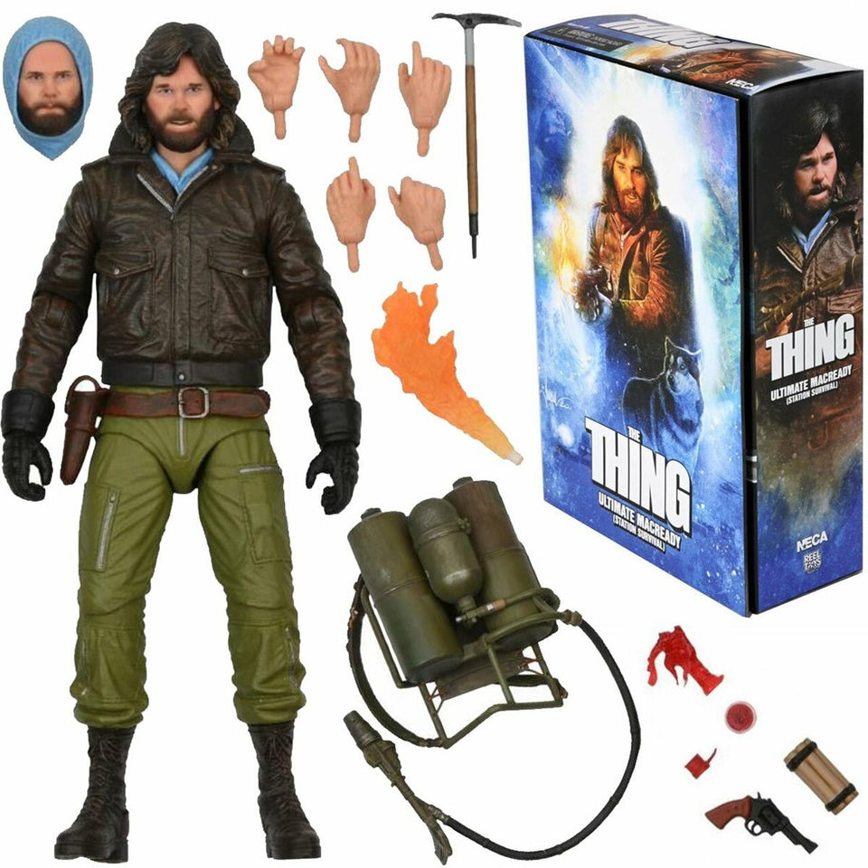 The Thing Action Figure - Ultimate Survival Station MacReady 7 inch Th –  Larger Than Life Toys and Comics