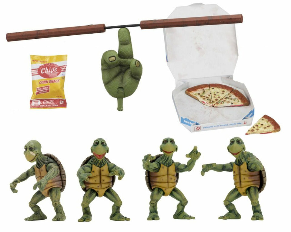 Teenage Mutant Ninja Turtles Action Figures Neca Baby Turtles Set Teenage Mutant Ninja Turtles Figures_____________$60.00